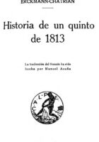 HISTORIA DE UN QUINTO DE 1813 – Erckmann-Chatrian
