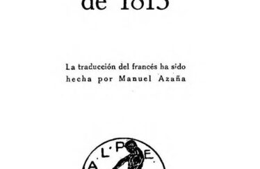 HISTORIA DE UN QUINTO DE 1813 – Erckmann-Chatrian