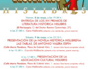 PROGRAMA DE LOS XIV ENCUENTROS HISLIBRIS (8-9 DE MAYO DE 2026)