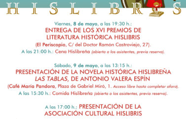 PROGRAMA DE LOS XIV ENCUENTROS HISLIBRIS (8-9 DE MAYO DE 2026)